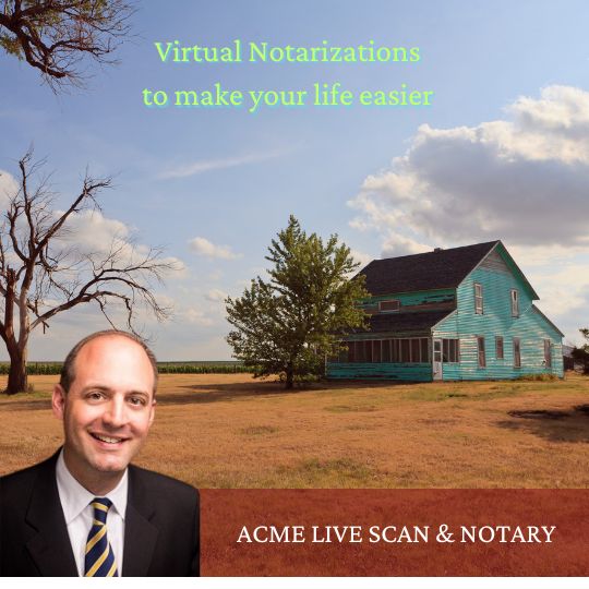 Digital online virtual notarizations on your schedule